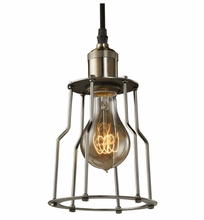 Nostalgic cage pendant light fixture | Nostalgic light fixture | BuyLightFixtures.com